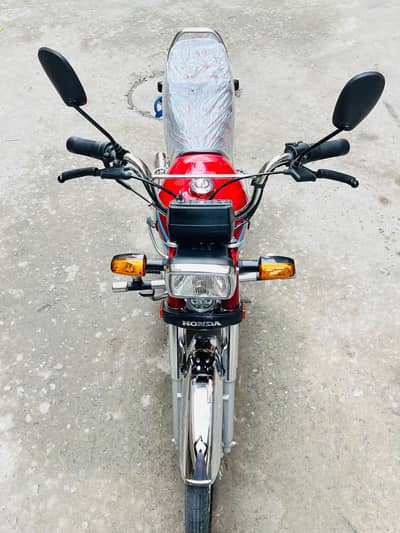 Honda CD 70 Islamabad number