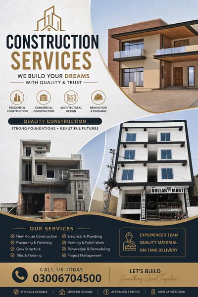 Construction services | Building Contractor | Renovation | Exterior