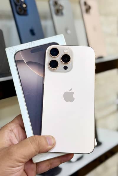 Iphone 16 pro max 256gb pta approved with box