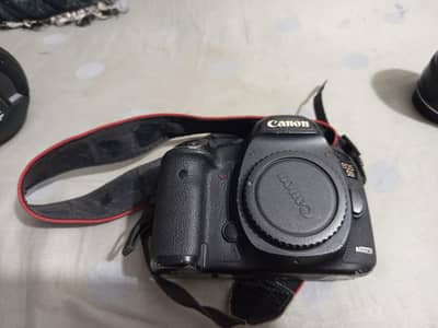 Canon DSLR 5D Mark 3 with 02 Lenses