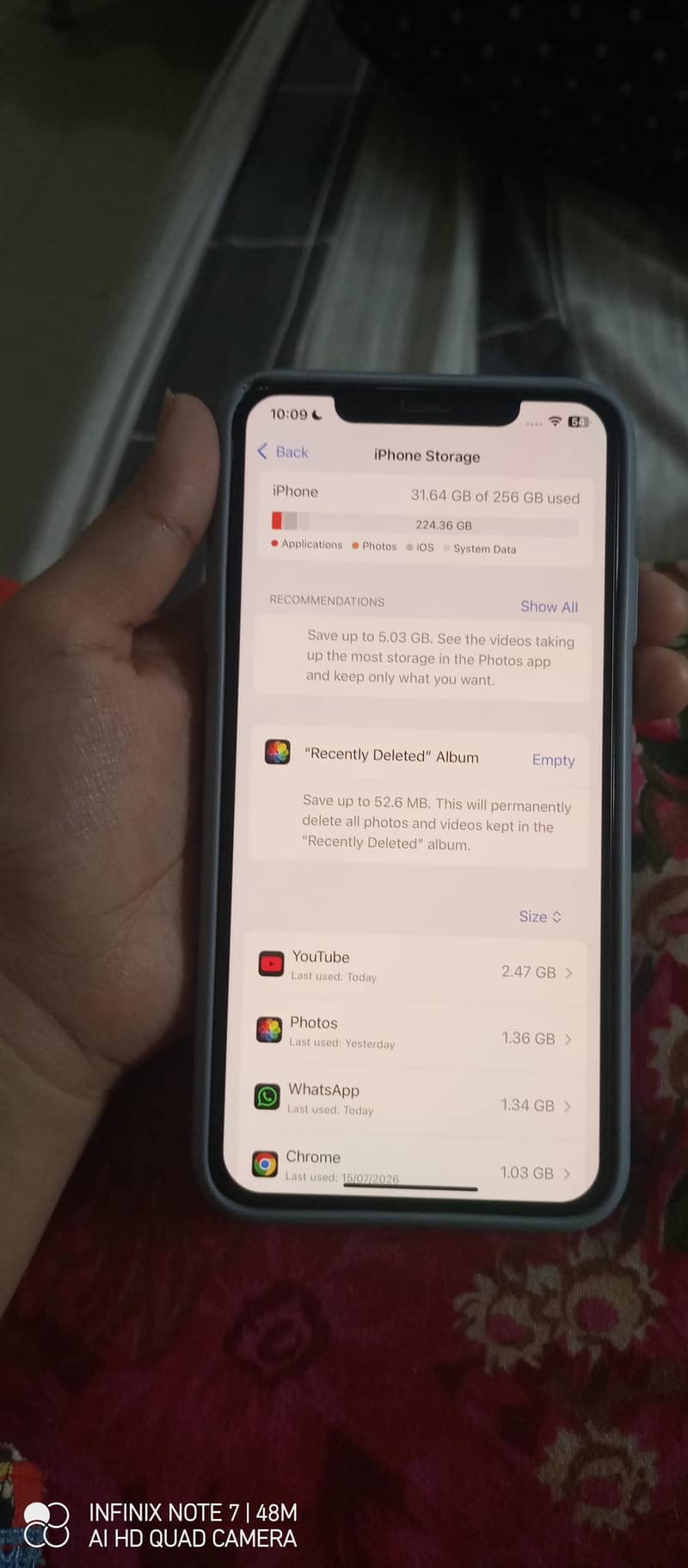 Apple iPhone X max 5