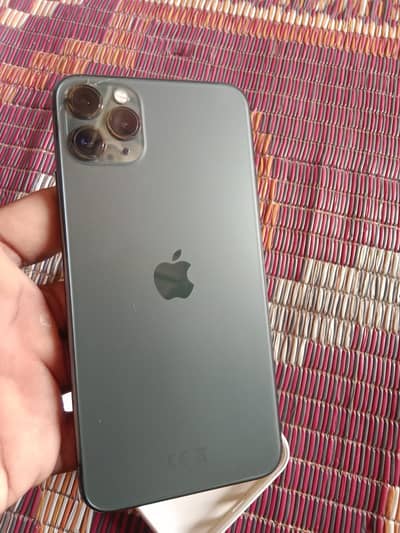 11 pro max with original complete charge factory unlock hai Face ID ok
