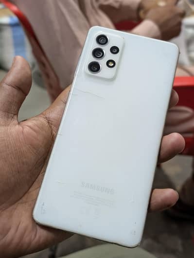 Samsung Mobile A72 All ok set one time open 10 by 8 condition