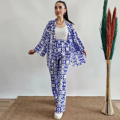 Women's Cotton Lawn Co-Ord Set | Trendy 2 Piece | Summer Collection