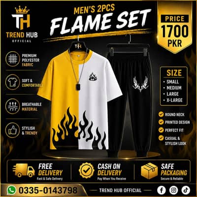  Men's Premium 2-Piece Flame Set 