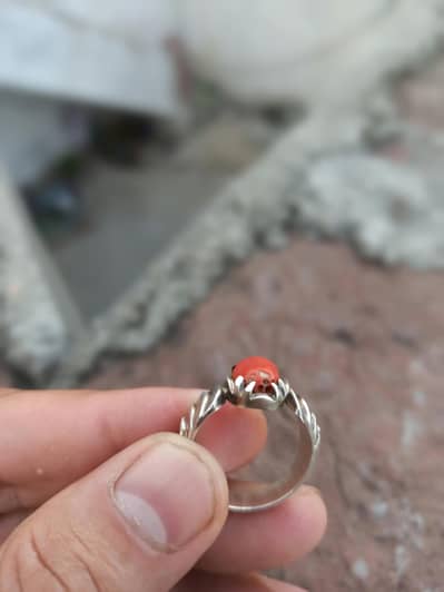 Natural Marjan Ring