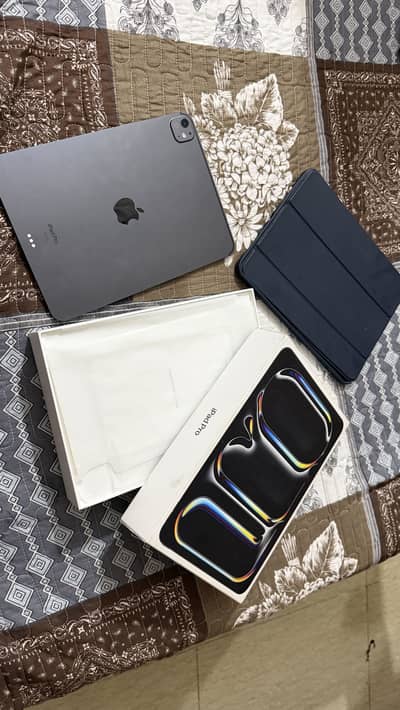 Ipad pro m4 11 inch 98% health only 191 cycle charger