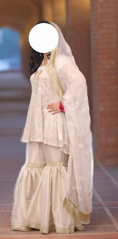 Nikkah Bareeze Stitched Suit.