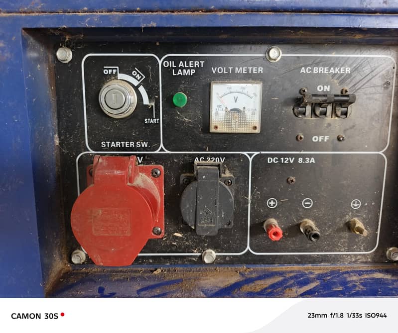 deasel generator dual phase 3