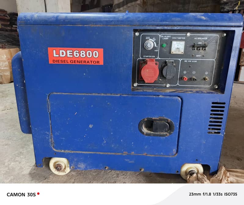 deasel generator dual phase 5