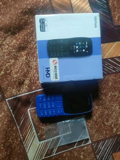 Nokia 105 For sale With Box No fault 0328-6498423 no open