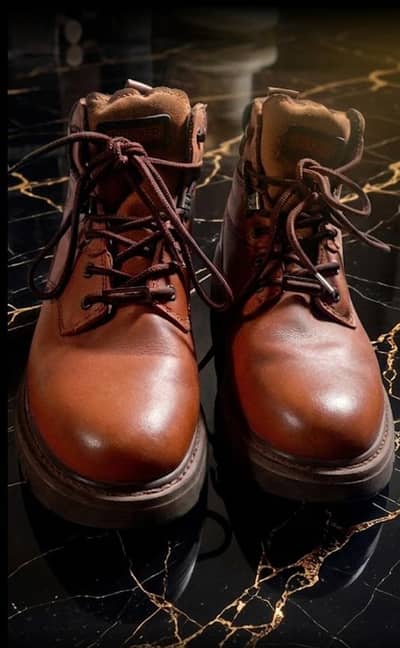 Trojan Heavy Duty Leather Safety / Work Boots for Sale