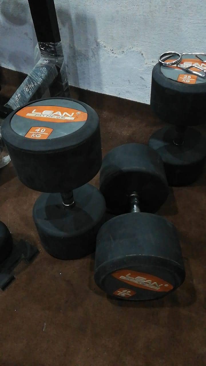 Dumbles & decline bench 1