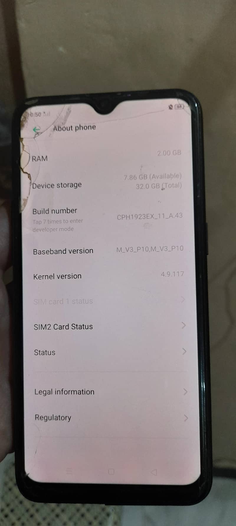 OPPO A1 0
