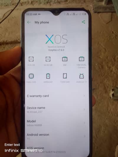 Infinix hot 11 Play