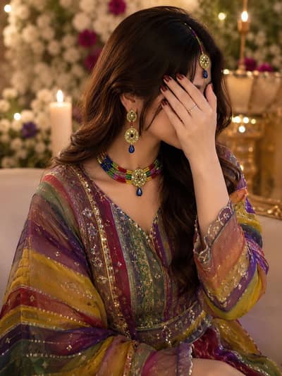 Premium Traditional Jewellery Set | Mehndi, Nikkah & Party Wear