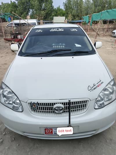 Toyota Corolla XLI 2007