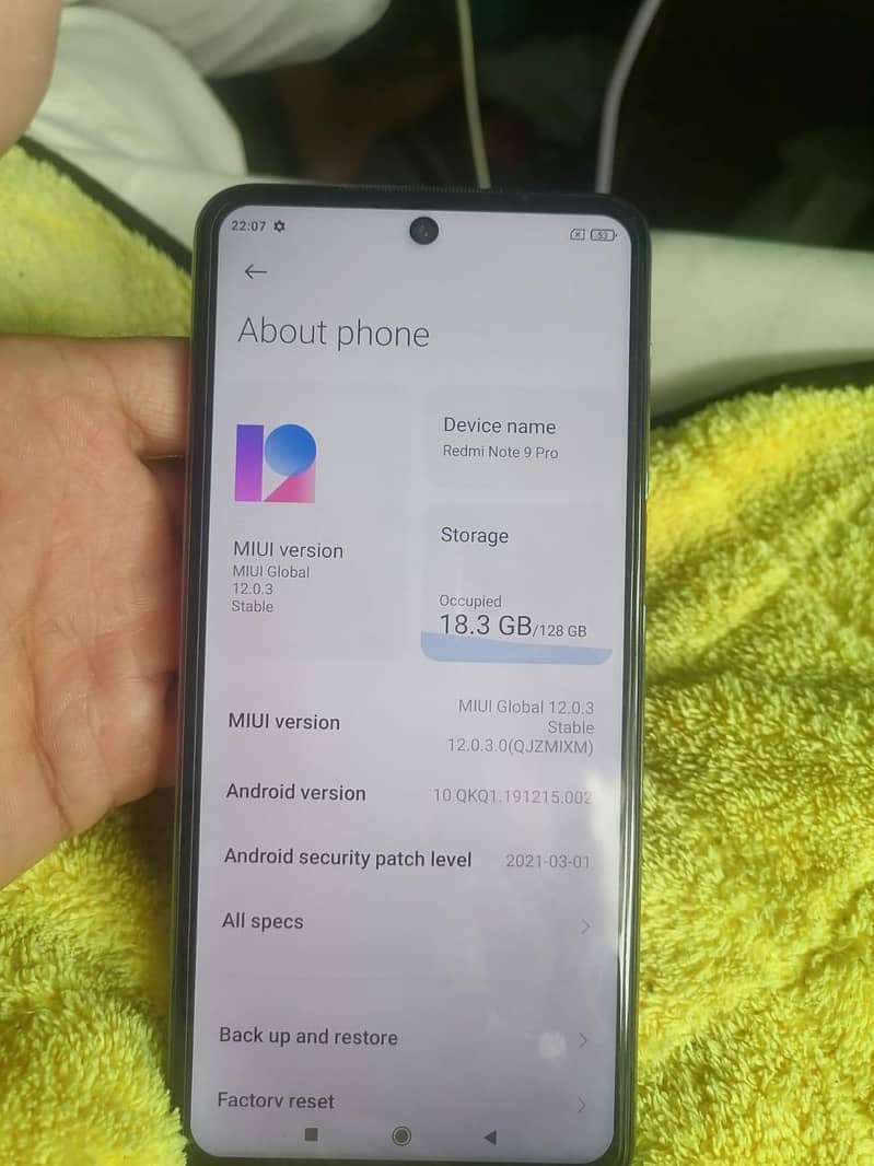 Xiaomi Redmi Note 9 Pro 7