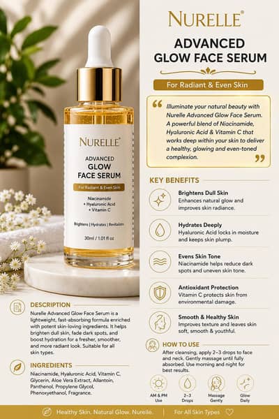 Nurelle Healthy, Soft & Glowing Skin Starts with Nurelle