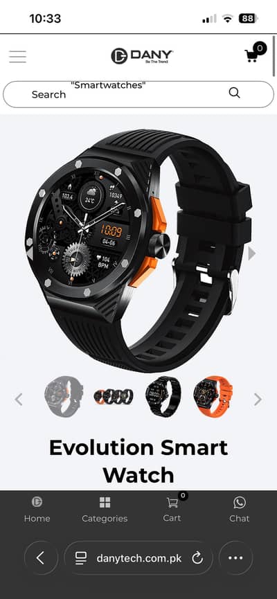 Dany evolution smart watch