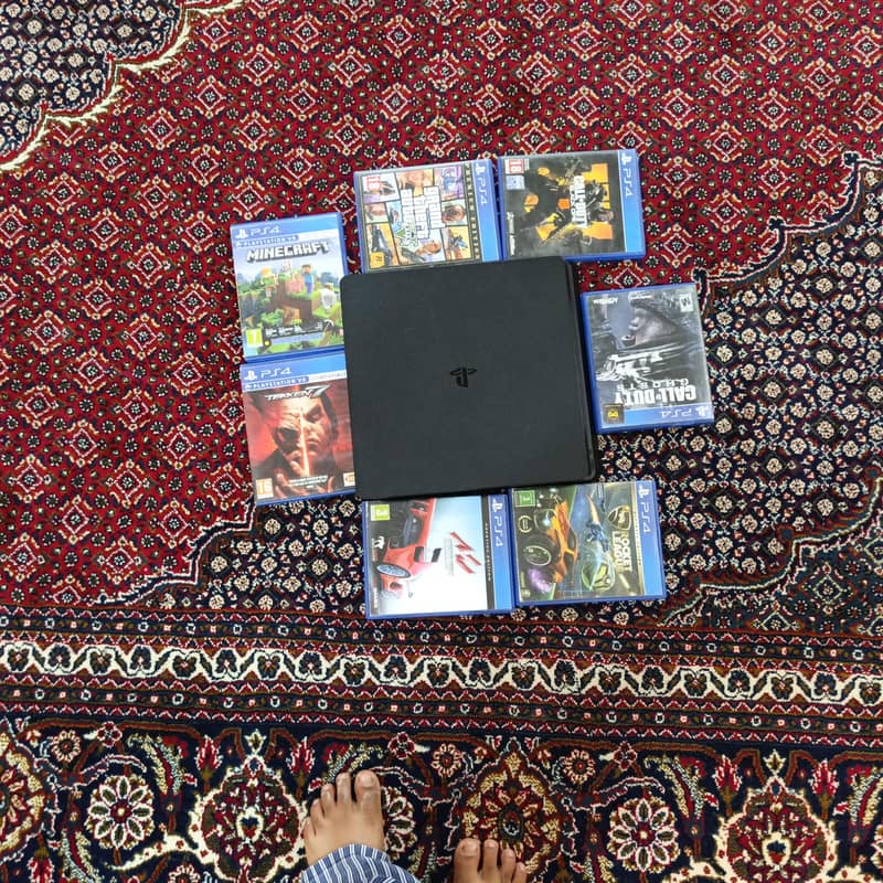 six CD and  two controllers 6