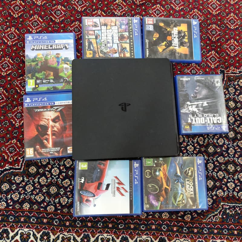 six CD and  two controllers 7