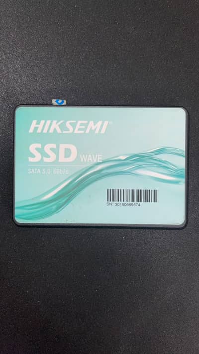 Hiksemi WAVE 256GB 2.5" SATA III SSD — 77% Health | Excellent Perform