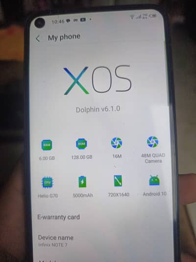 Infinix Note 7