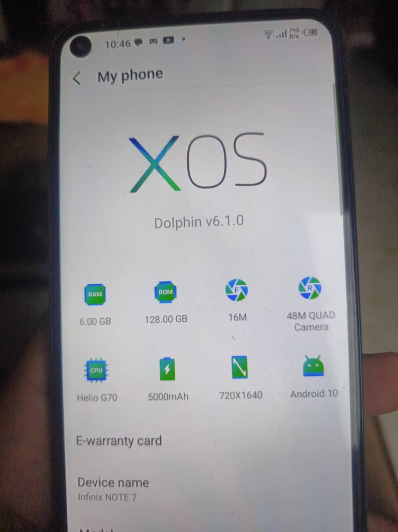Infinix Note 7 0