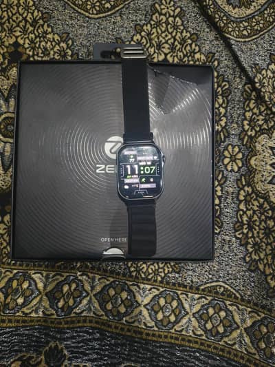 Zero smart watch Phantom pro jet black nylon