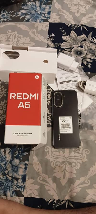 Xiaomi Redmi A5 Midnight Black clr With Warranty