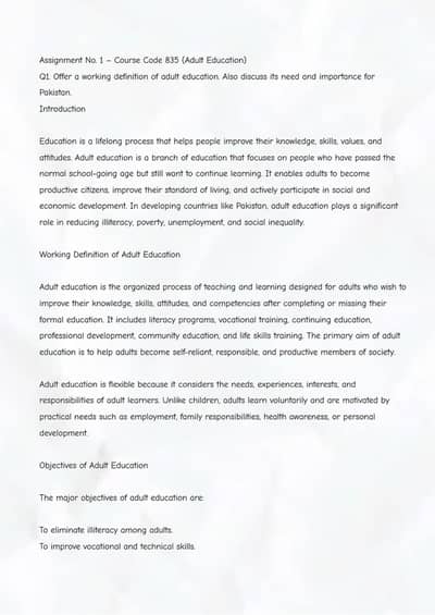 MS Word Typing & Document Formatting Service