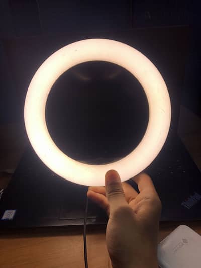 3 color ring light