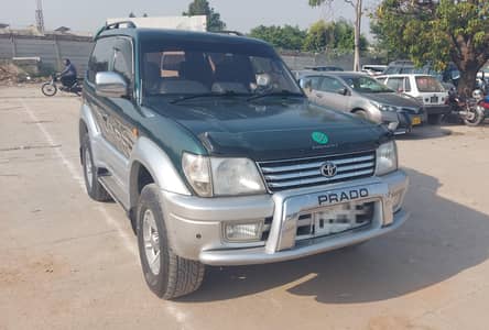 Toyota Prado 1998 used by Army Officer is up for sale