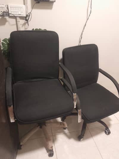Office chairs Qty 6