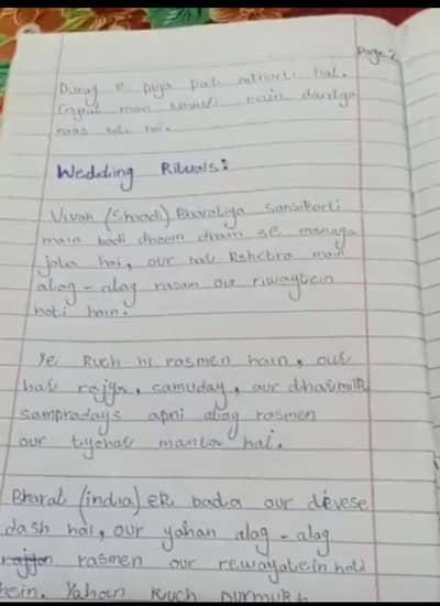 assiment writing