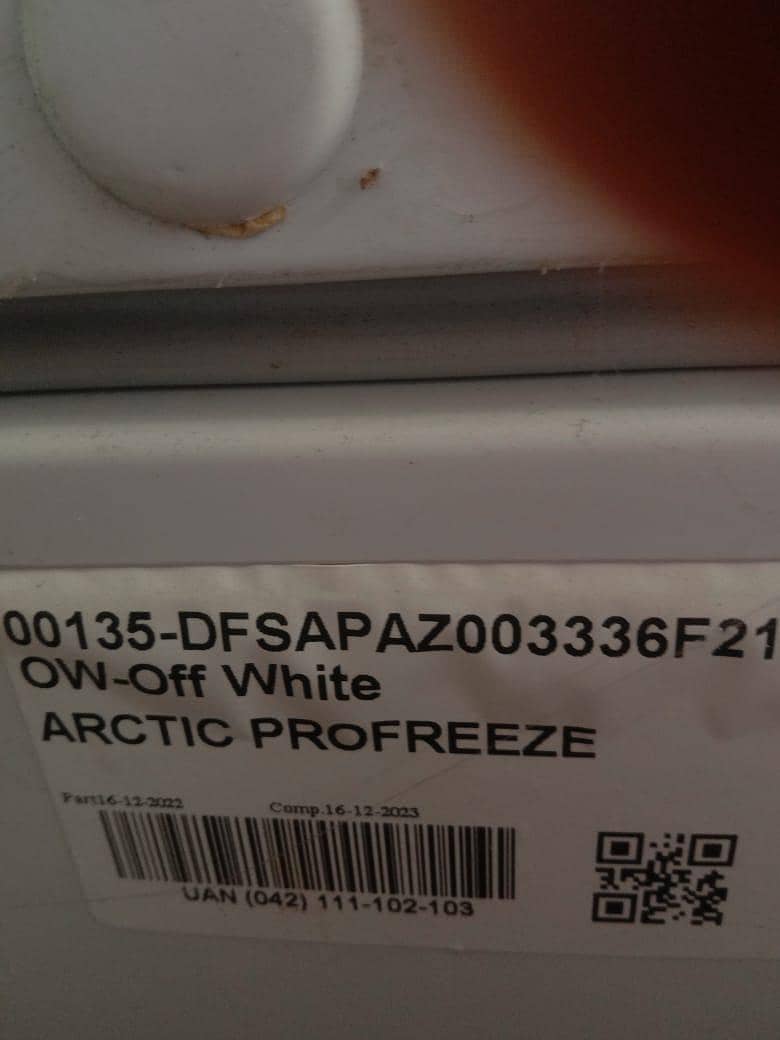 dawlance freezer 3
