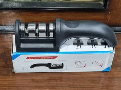 Knife Sharpener 3 in 1 Knife Sharpening Tool High Grade Sharpener