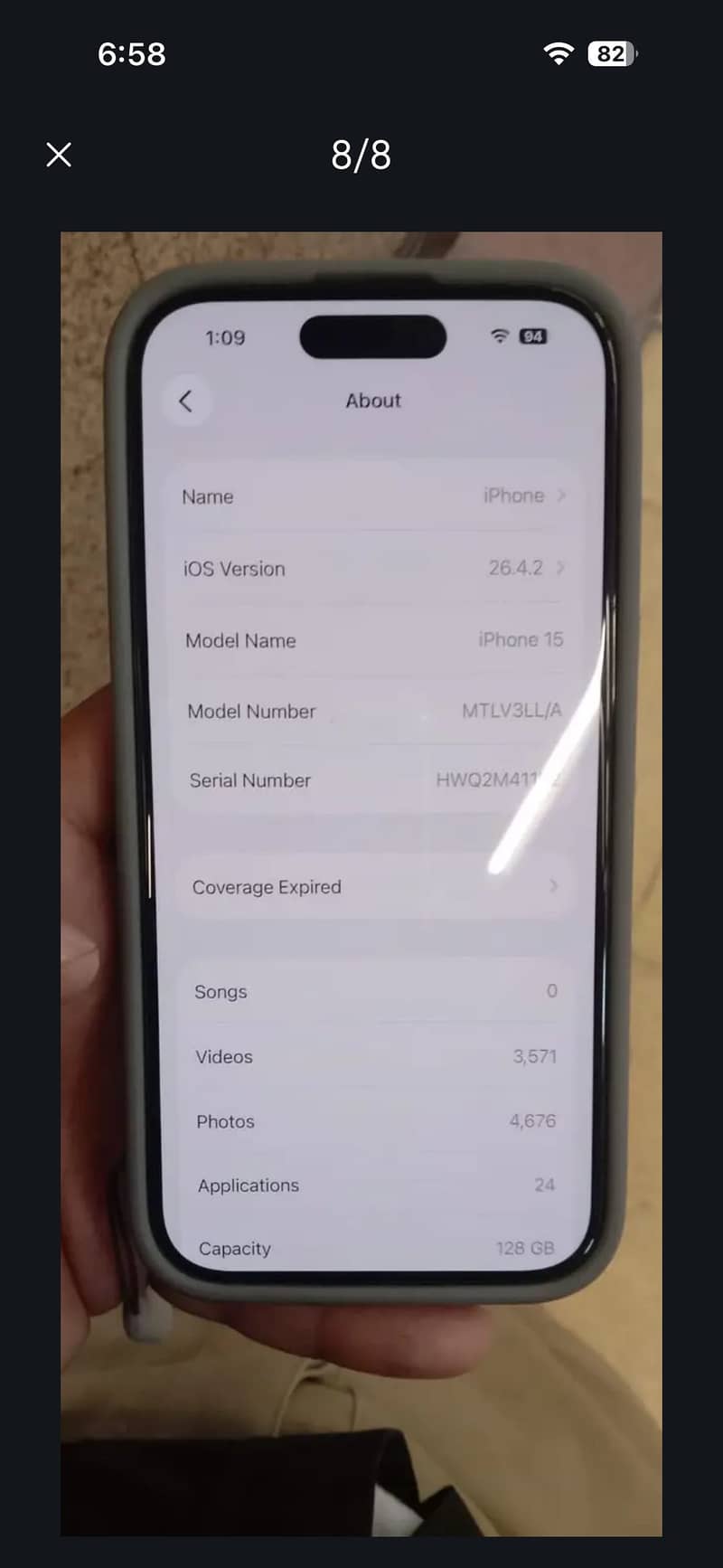Apple iPhone 15 15