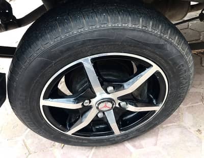 New tyers with allow rims 13 size