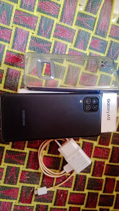 Samsung Mobile A12 | With Box or charger.