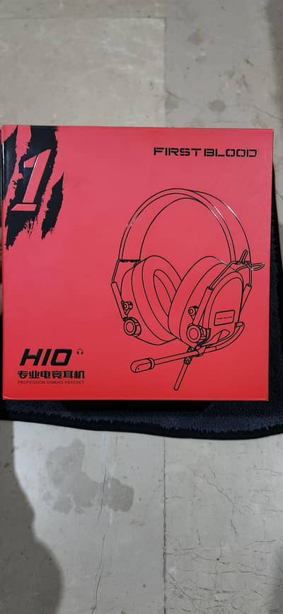 brand new open for only check first blood H10 gaming headset