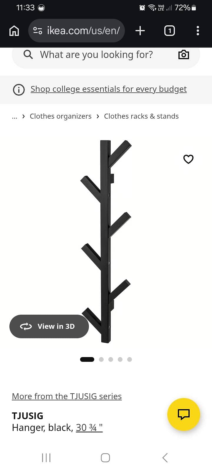 Ikea wall stand 5