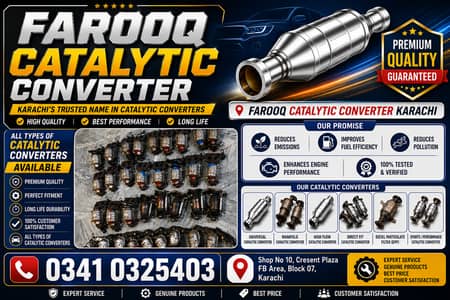 Suzuki Alto, Cultus, Wagon R, MIra, Fit, Swift Catalytic Converter