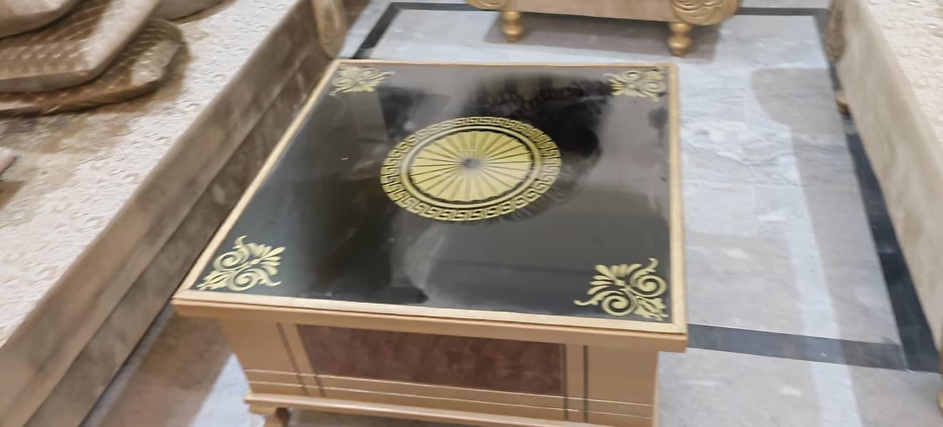 complete sofa set with tables 2