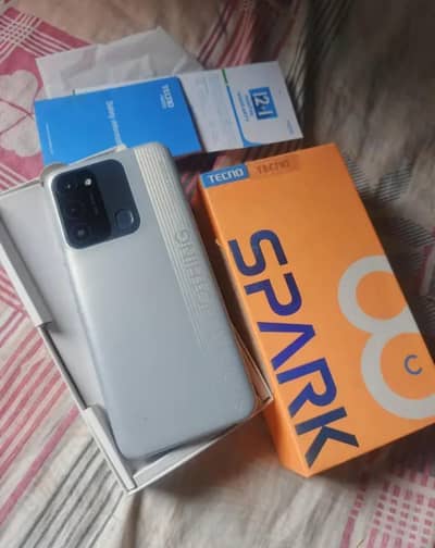 Tecno Spark 8C All to all ok 10/10 pta approved 4/64 sealed