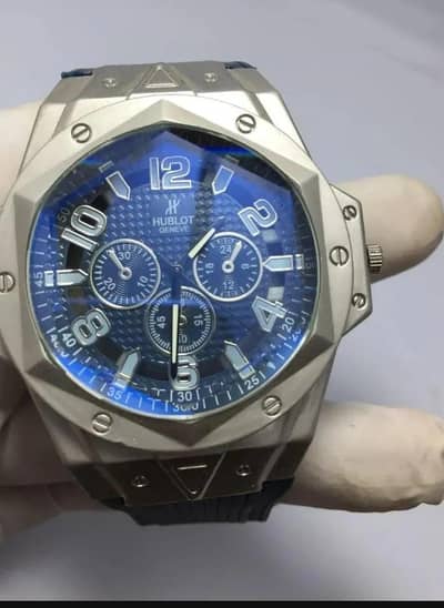 Hublot Style Men's Luxury Sports Watch