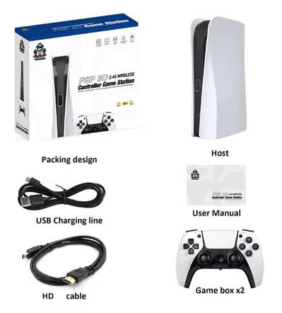 PSP 3D Retro Game Console & Stick – 40,000+ Built-in Games Plug & Play