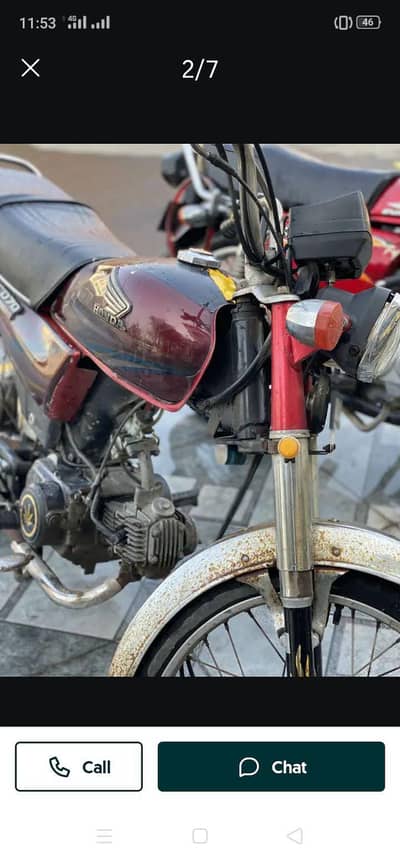 honda CD 70 2009 model