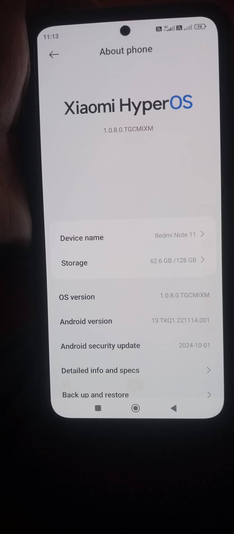 Redmi note 11 2